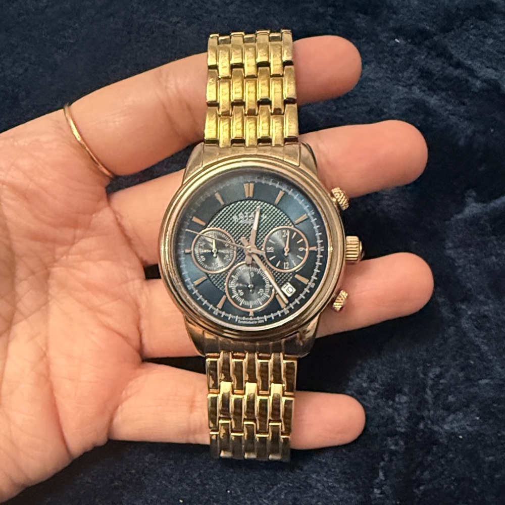 Rotary Blue Dial Men’s Watch